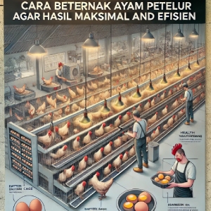 Cara Beternak Ayam Petelur agar Hasil Maksimal dan Efisien